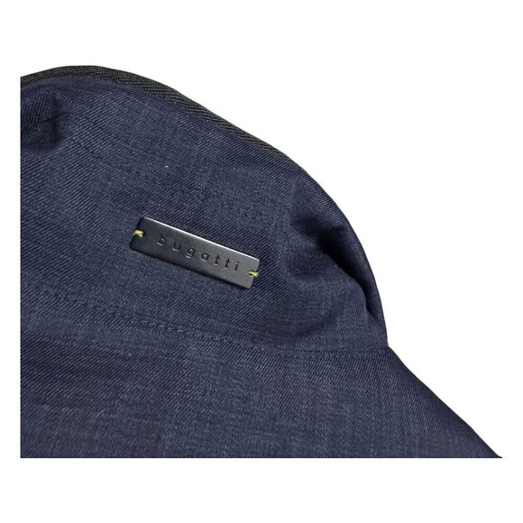 BUGATTI Luxury Designer Water Resistant Blue Business Casual Jacket Mens Medium - Picture 5 of 8